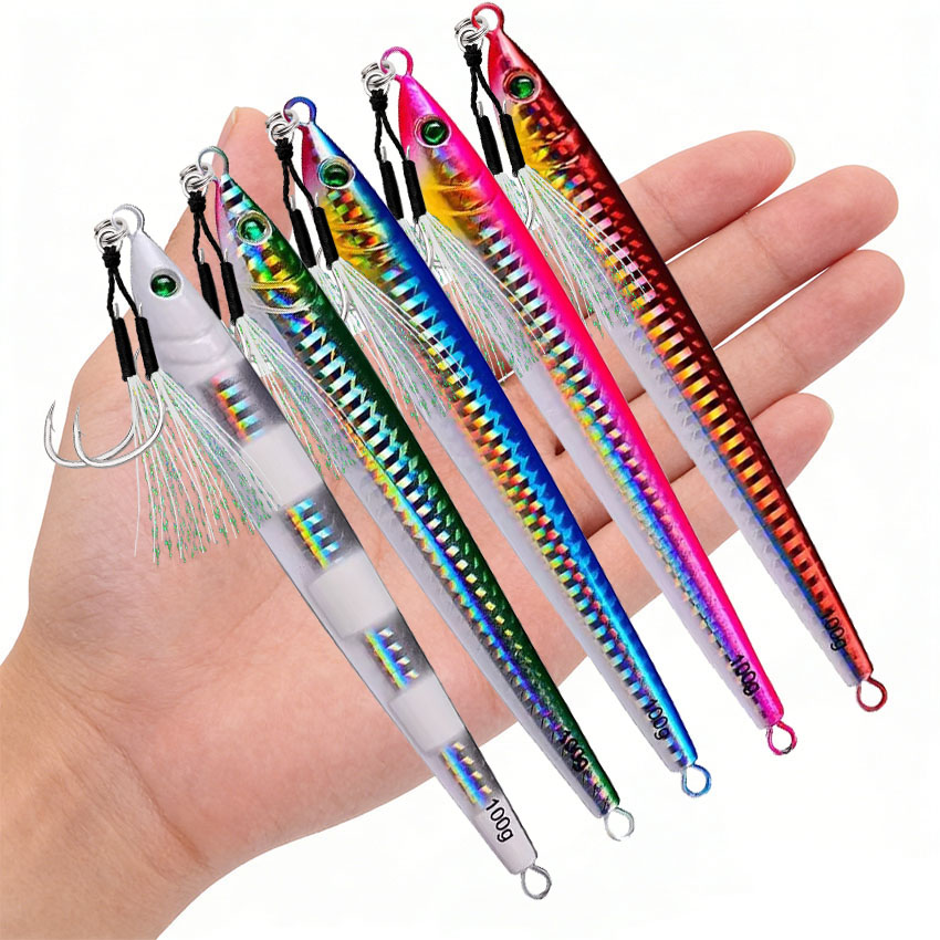 Fishing Equipment Deals - Литая металлическая приманка для рыбалки, 5