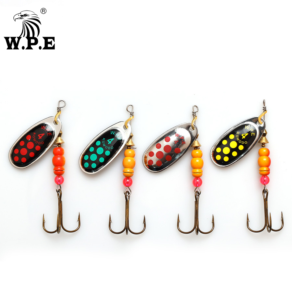 Fishing Equipment Brands - W.P.E Совершенно новая приманка-спиннер, 1 шт.,