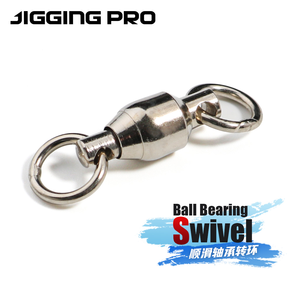 Fishing Swivel Connector - JIGGINGPRO шарикоподшипниковые вертлюжки для рыболовных принадлежностей,