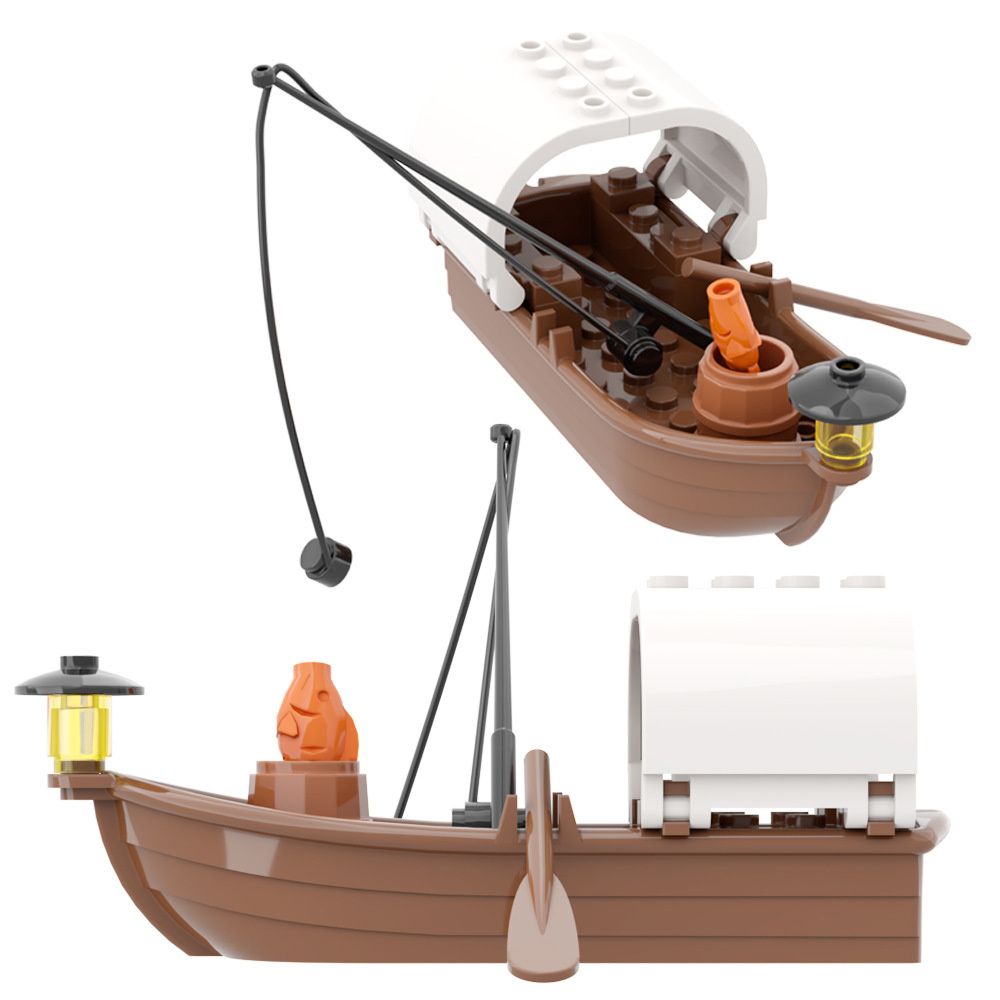 Fishing Equipment Kids - Конструктор «Городская Творческая Серия»: Средневековый Пиратский