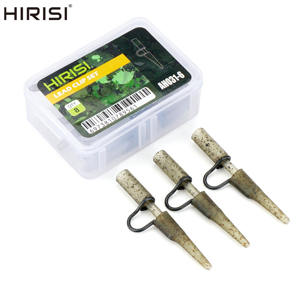 Fishing Swivel Connector - Hirisi 8 шт., аксессуары для ловли