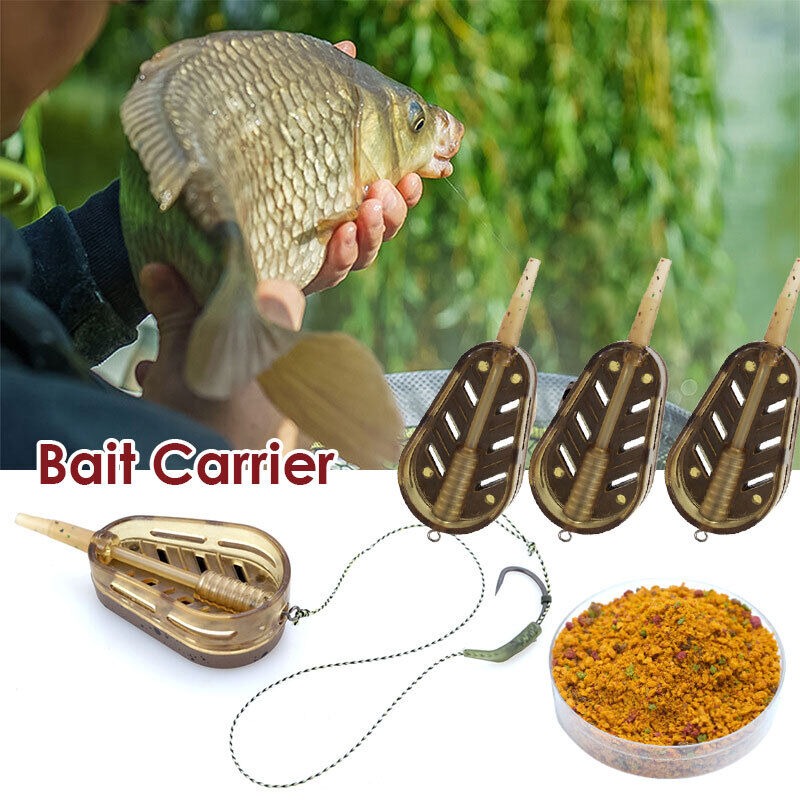 Freshwater Fishing Kit - 5 шт. встроенная кормушка для рыбалки,