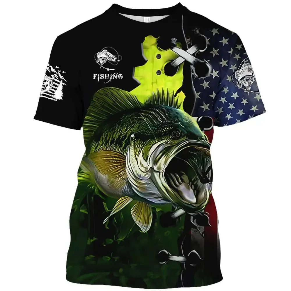 Детские топы с 3D-принтом для  – обзор и цена Fishing Equipment Kids