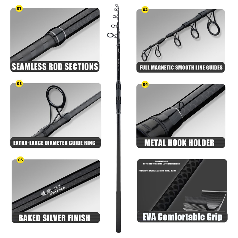 Удочка телескопическая для кар – обзор и цена Fishing Equipment Tackle