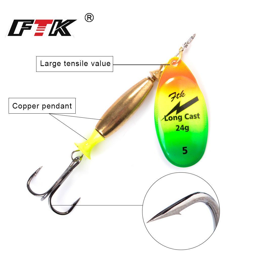 FTK 18 г 24 г Спиннерная прима – обзор и цена Fishing Equipment Deals