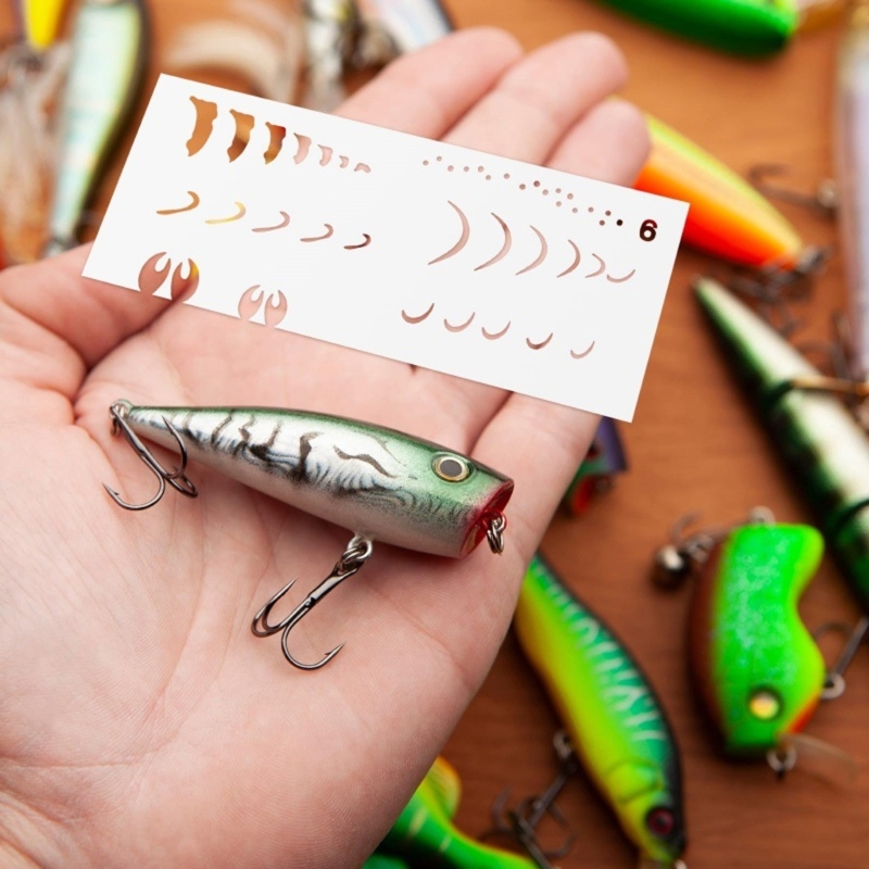 6шт шаблоны для рисования прим – обзор и цена Fishing Equipment Tackle