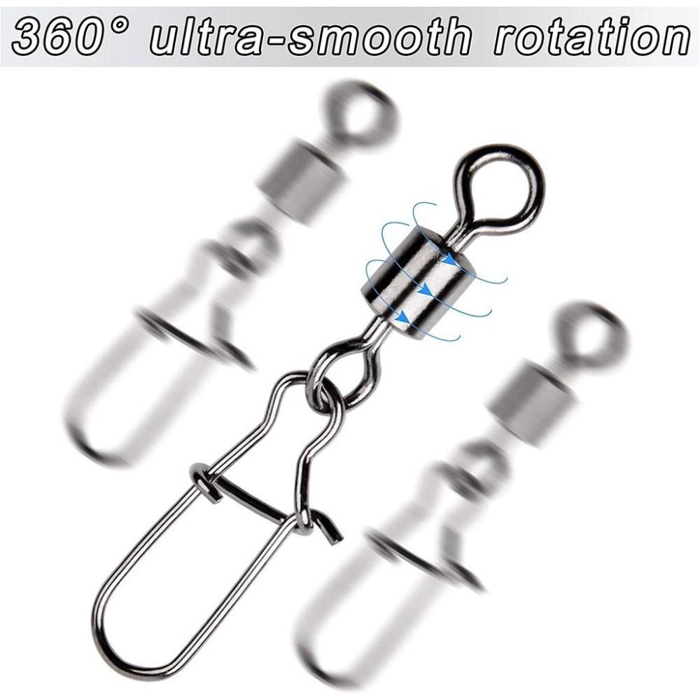 Набор из 50 штук, 4 шт. в комп – обзор и цена Fishing Swivel Connector