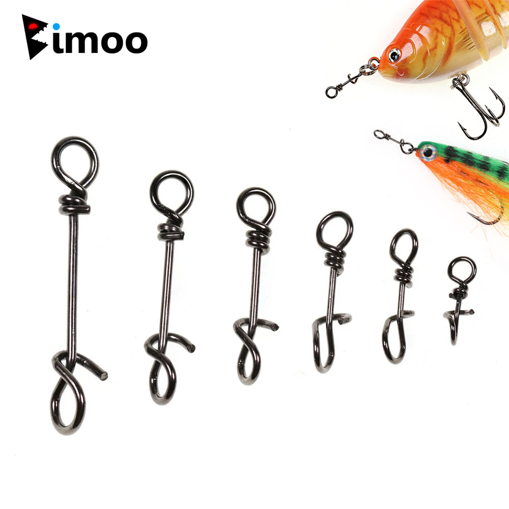 Bimoo 50 шт. быстросъемные пру – обзор и цена Fishing Equipment Tackle