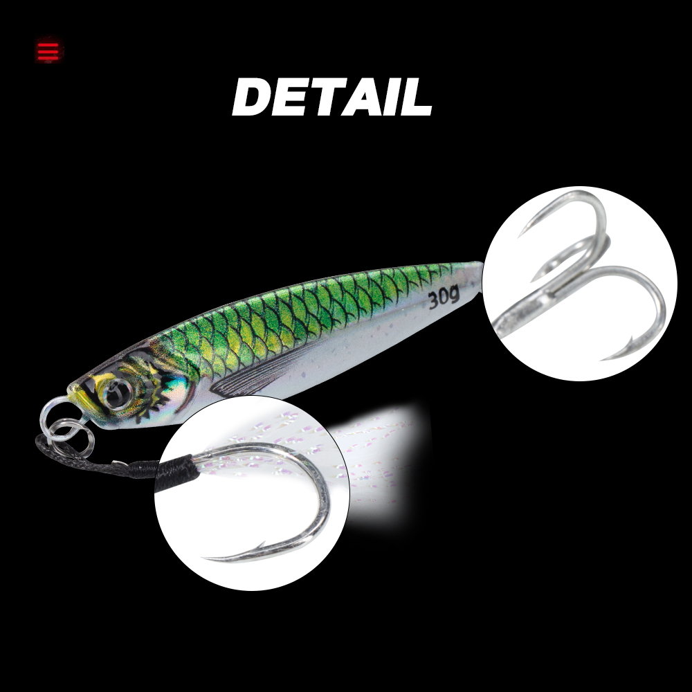 Металлическая приманка для охо – обзор и цена Fishing Equipment Deals