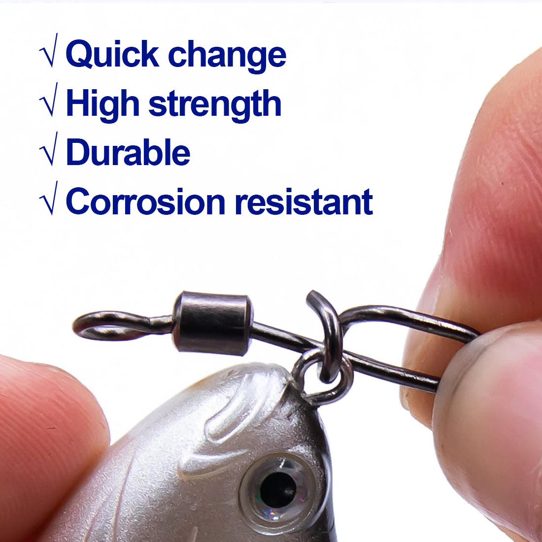 Рыболовный вертлюг FishTrip, Т – обзор и цена Fishing Swivel Connector