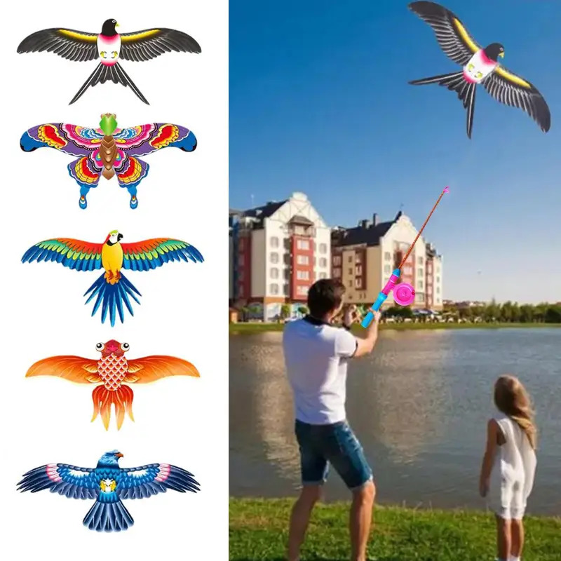 Детский воздушный змей, мультя – обзор и цена Fishing Equipment Kids