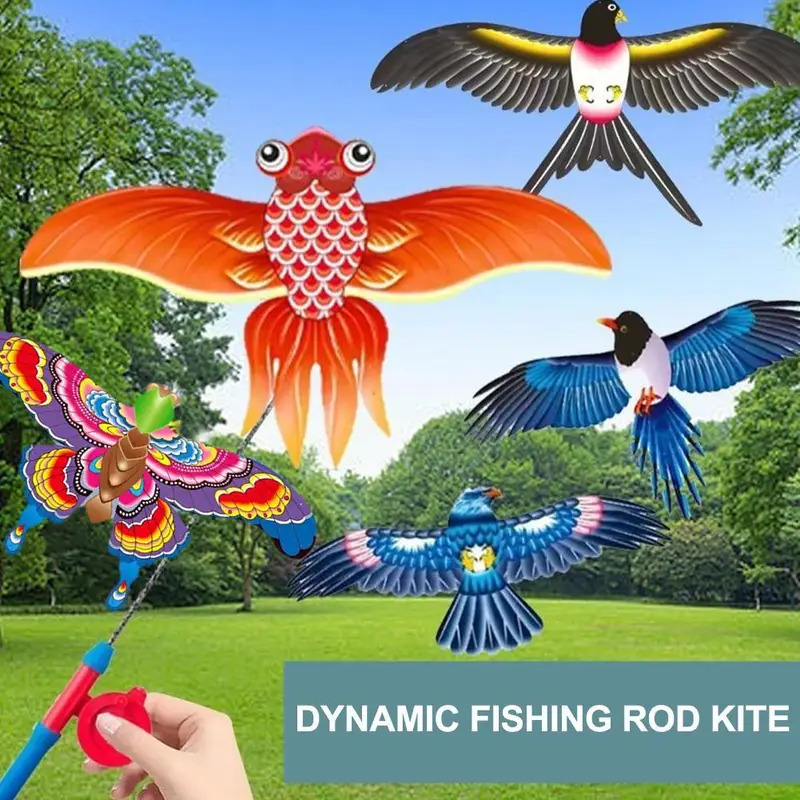 Детский воздушный змей, мультя – обзор и цена Fishing Equipment Kids